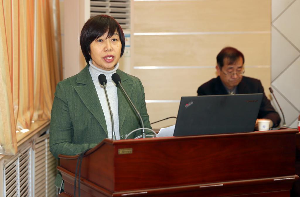 省职教学会副会长、我院院长张晓云致辞