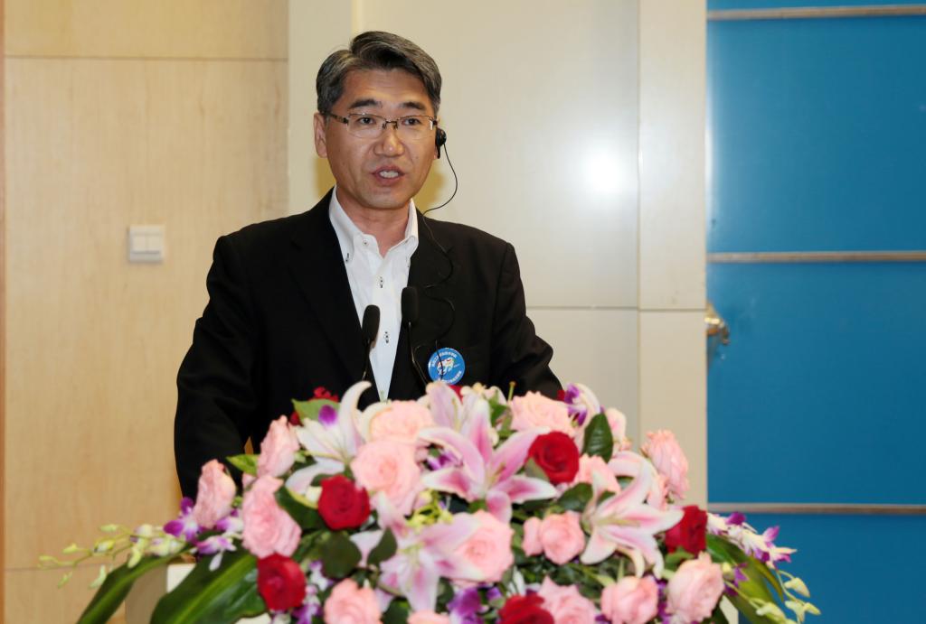 欧姆龙(中国)有限公司总经理中道教顕讲话